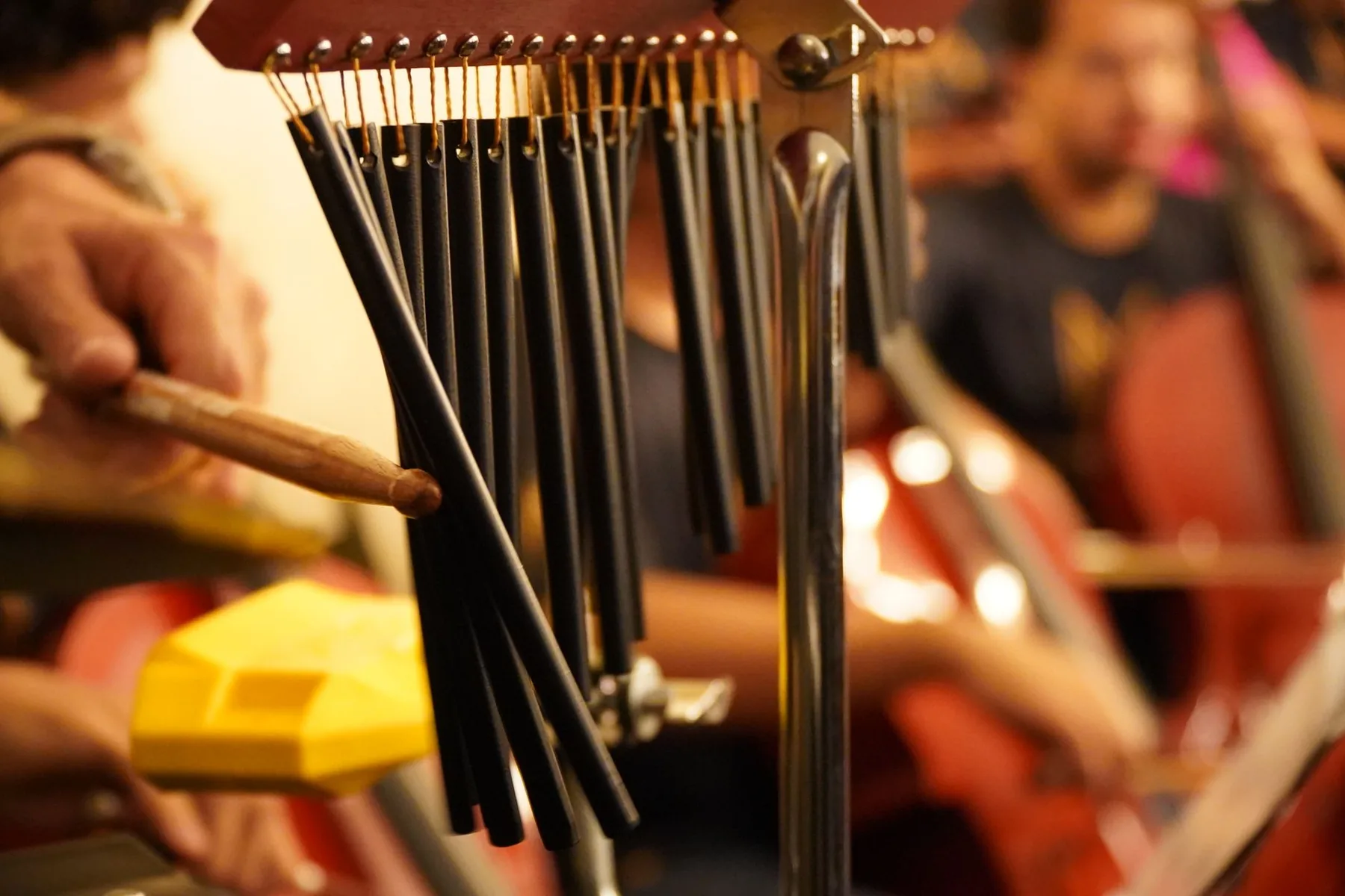 Percussion in an orchestra