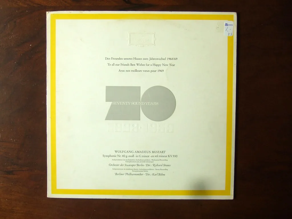 Mozart symphony record Mozart symphony record