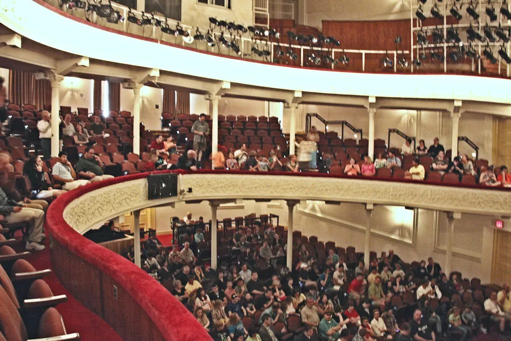 Theater auditorium for opera Theater auditorium for opera