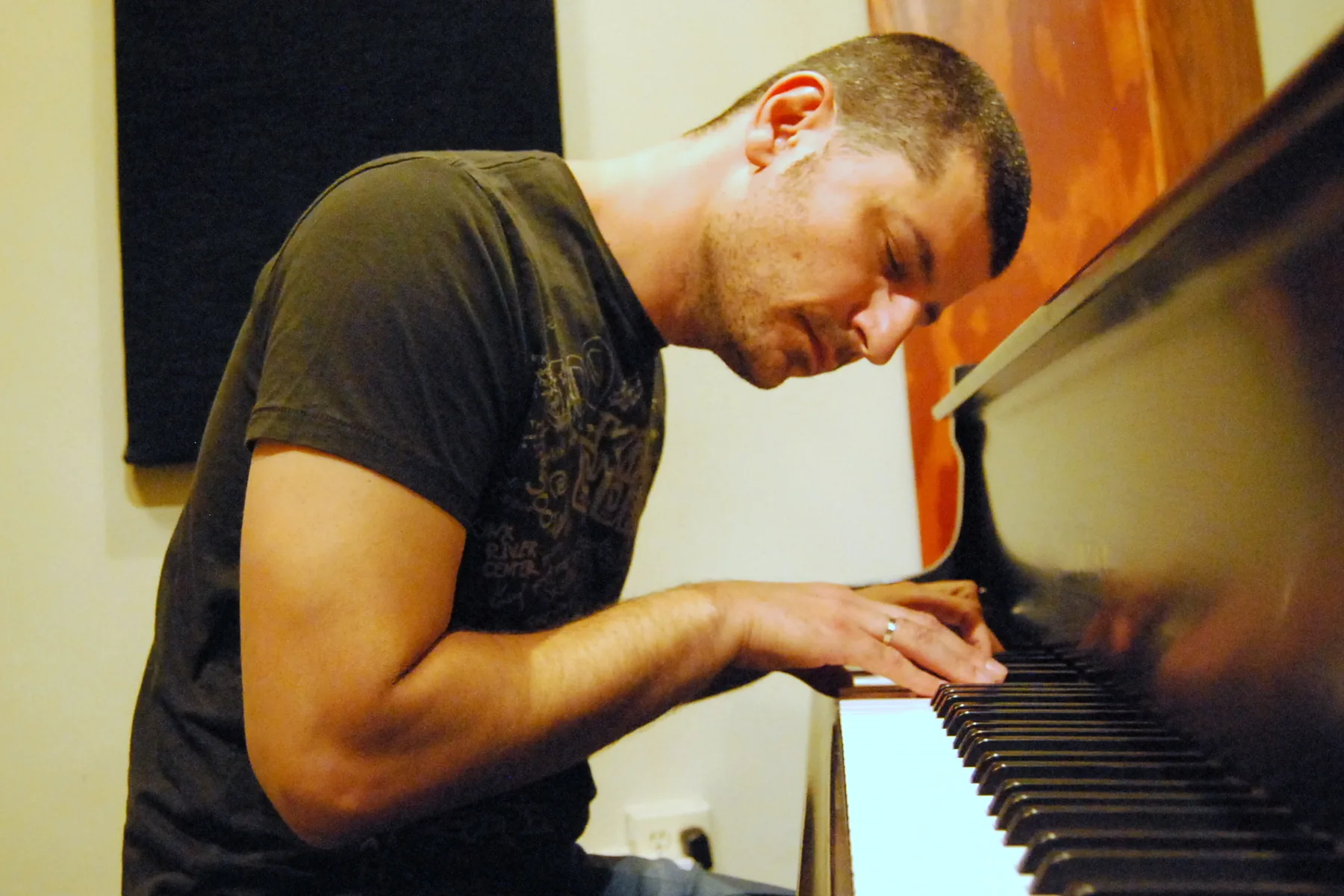 Pianiste interprétant la marche turque Pianiste interprétant la marche turque